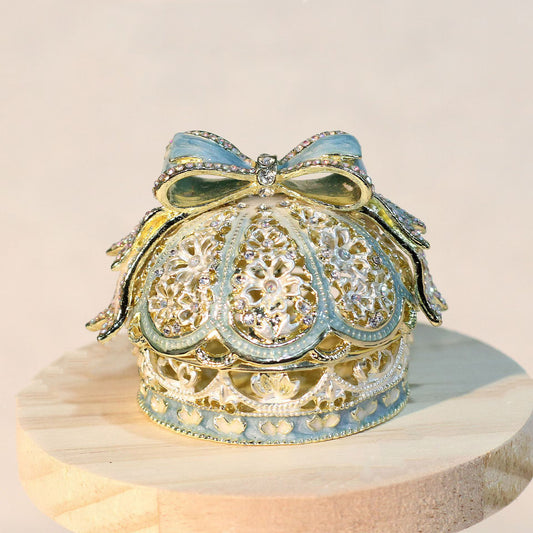 カスケット(お姫様の王冠)エナメルカスケット カスケットボックス おしゃれ飾り物 プレゼント